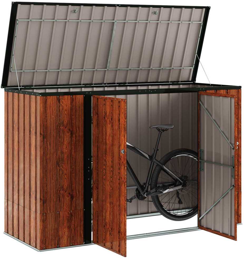 Sodo saugojimo dėžė Ruda 214 x 82 x 132 cm Plienas