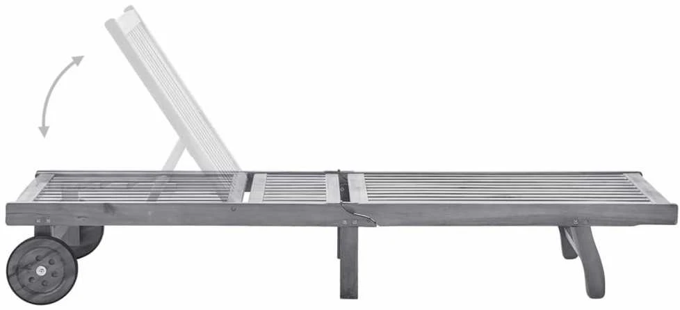 Sodo skėtis su mediniu stulpu, taupe spalvos, 400x273cm