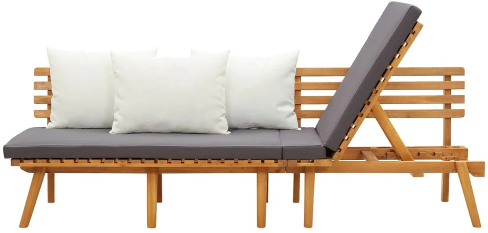 Lova Sodo sofa, 200x65cm, akacijos medienos masyvas