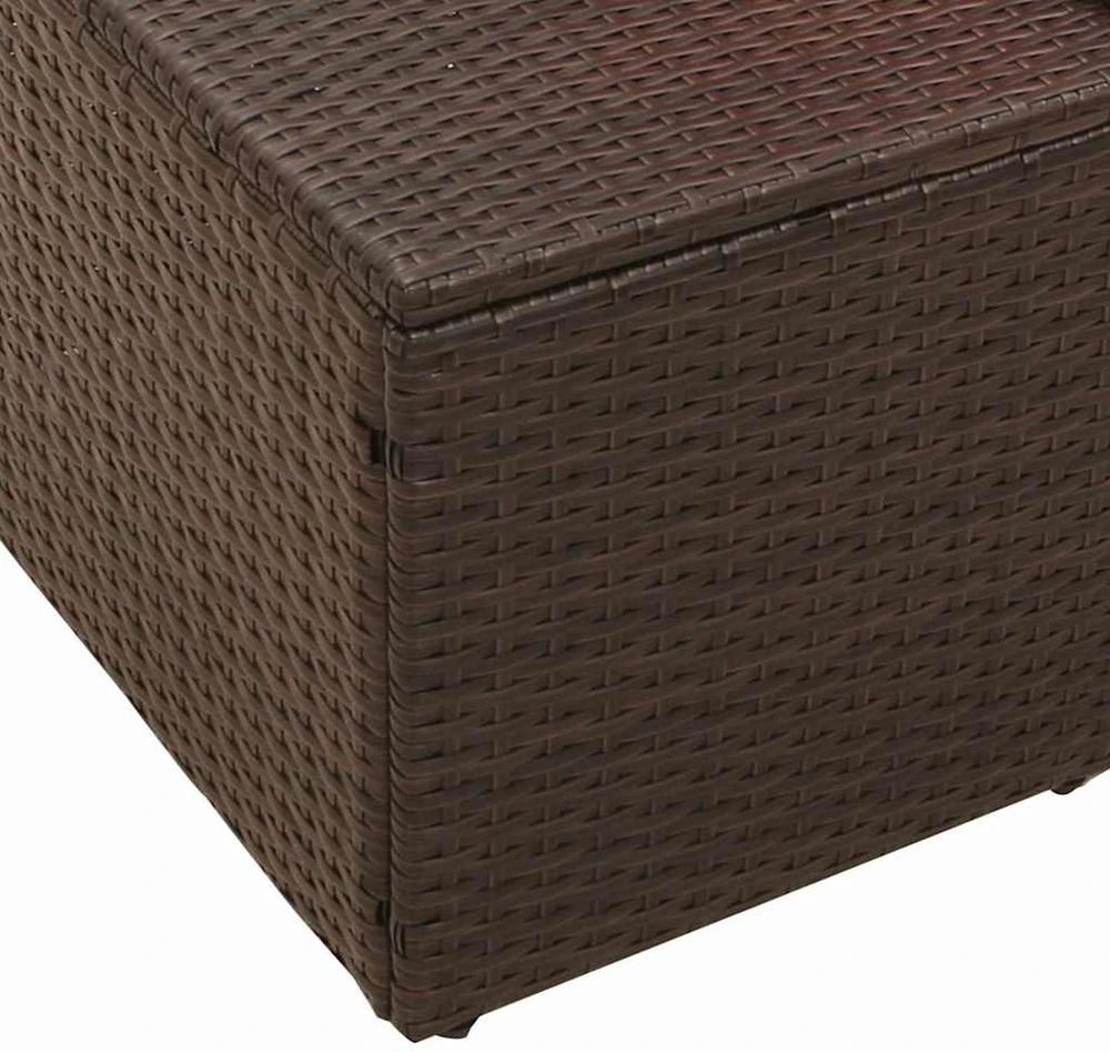 Sodo sofa su pagalve Ruda 184 x 62 x 69 cm poliratanas