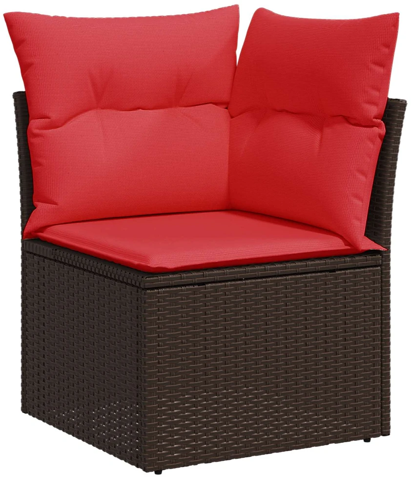 | Sodo sofa | su pagalve Ruda 62 x 62 x 69 cm Poli ratanas