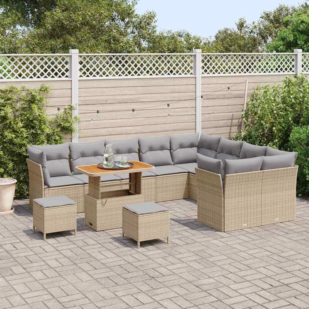 Sofa Sodo Sofų Rinkinys 12 vnt. 9-Vietų skaičius