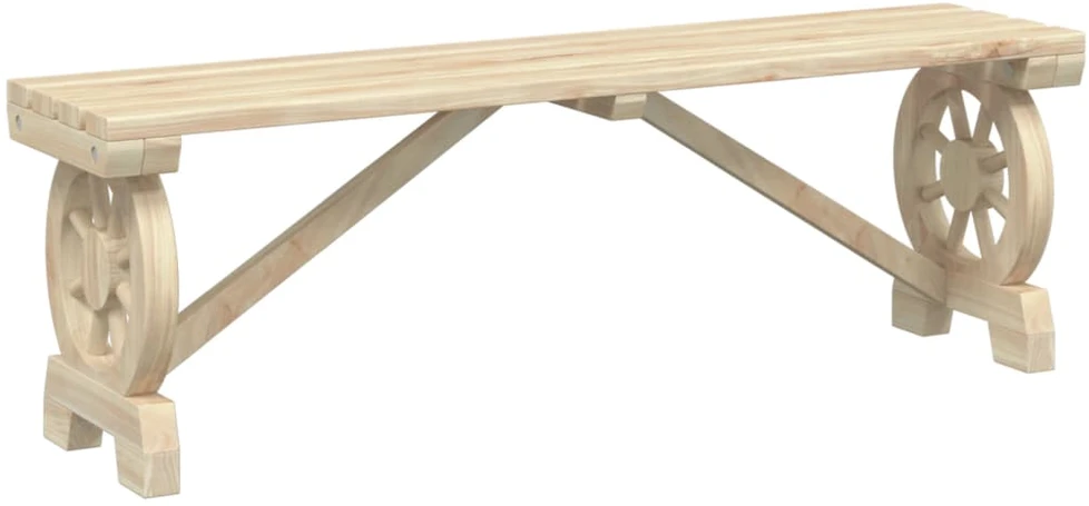 Sodo souliukas, 115cm, eglės medienos masyvas