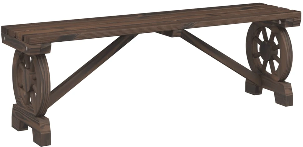 Sodo souliukas, 115cm, eglės medienos masyvas