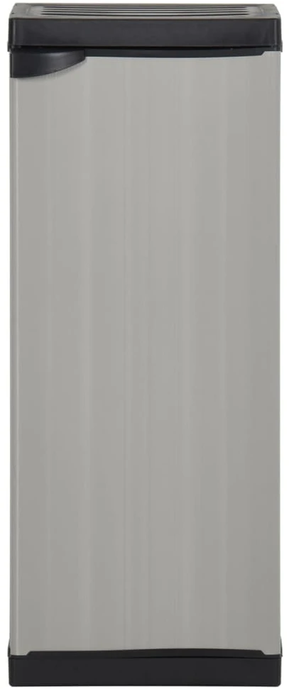 Sodo spintelė daiktams, juoda, 50x55x115cm, poliratanas