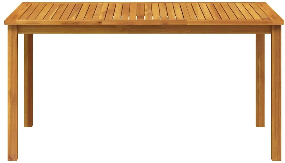 Sodo stalas, 150x90x74cm, akacijos medienos masyvas