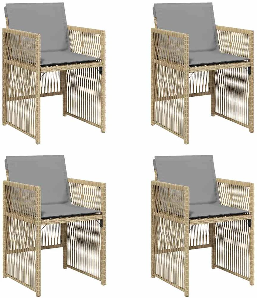Sodo stalas, 65x55x30cm, bambukas