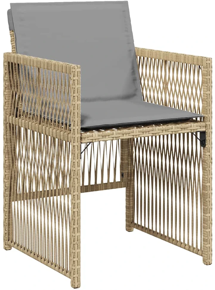 Sodo stalas, 65x55x30cm, bambukas