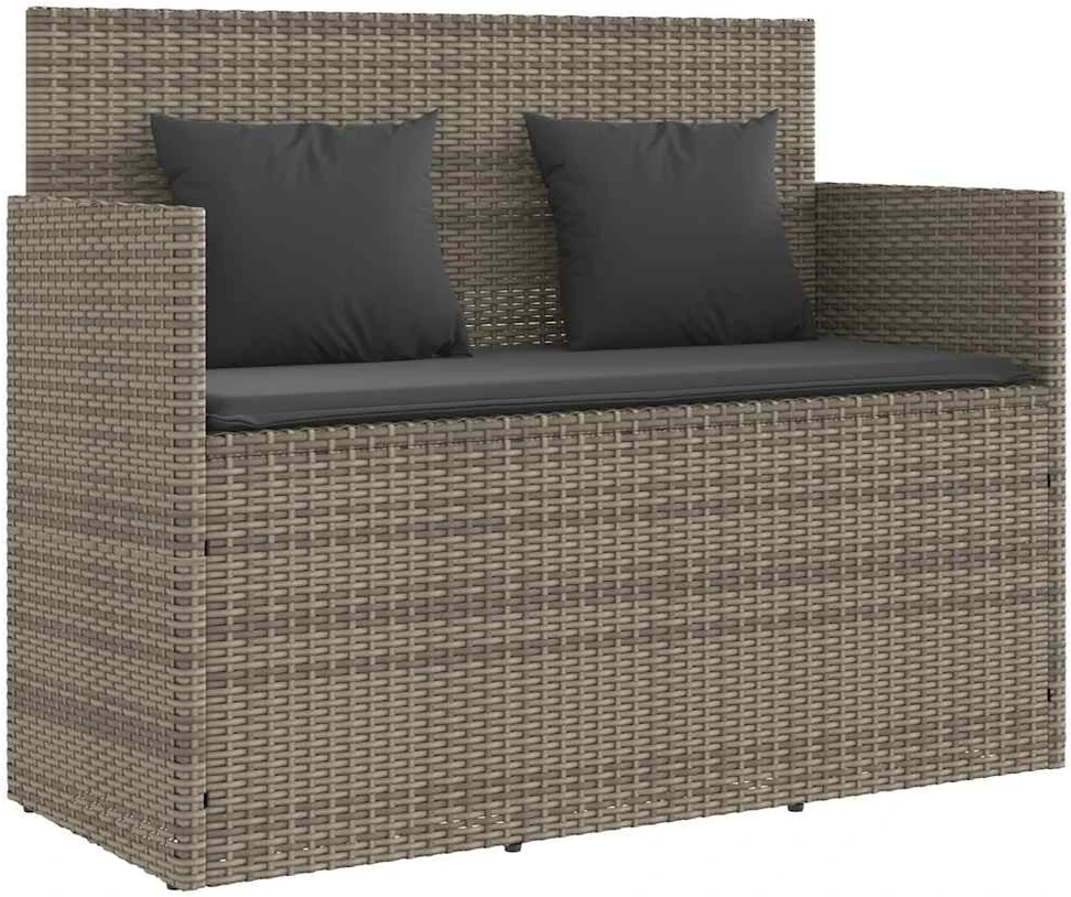Sodo stalas, 65x65x30cm, bambukas