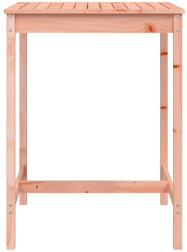 Sodo stalas, 82,5x82,5x110cm, duoglas eglės medienos masyvas