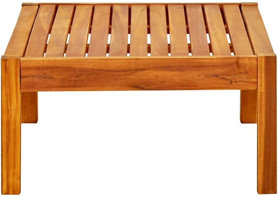 Sodo stalas, 85x57x29cm, akacijos medienos masyvas