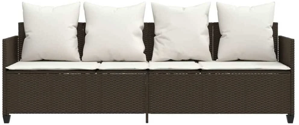 Sodo stalas Balta 100 x 100 x 73 cm poliratanas