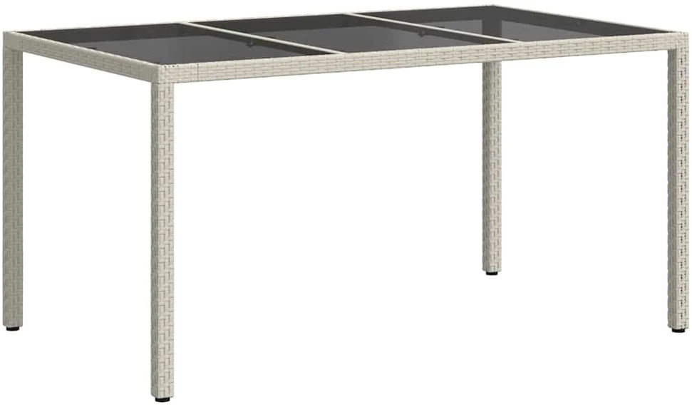 Sodo stalas Balta 150 x 90 x 75 cm poliratanas
