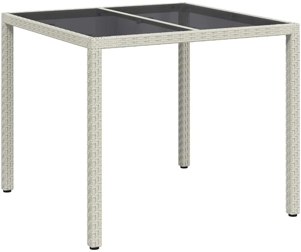 Sodo stalas Balta 90 x 90 x 75 cm poliratanas