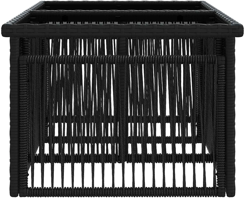 Sodo pakeliamas stalas Juoda 100 x 55 x 37 cm