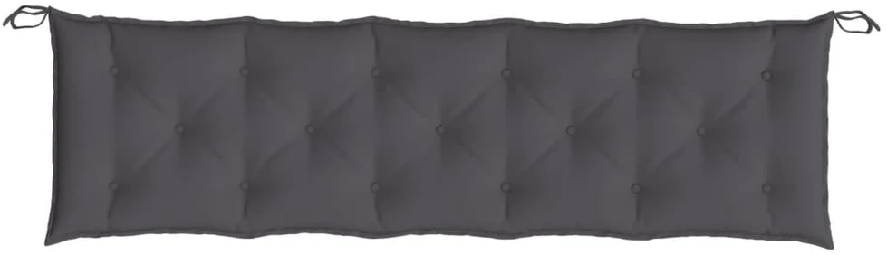 Sodo stalas, juodas, 55x55x36cm, poliratanas/akacijos mediena