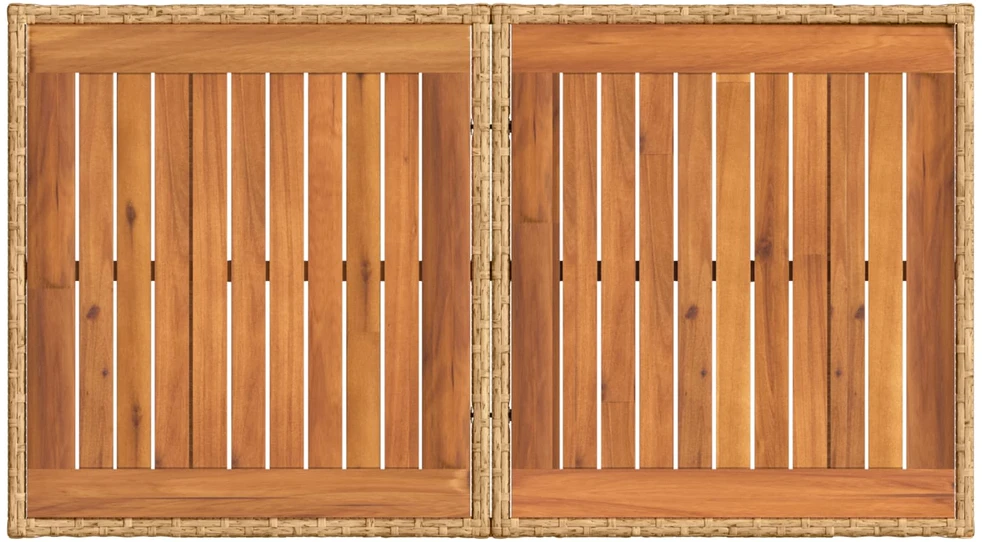 Sodo pakeliamas stalas Natūrali 100 x 55 x 37 cm