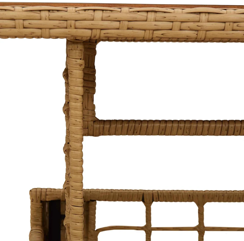 Sodo pakeliamas stalas Natūrali 100 x 55 x 37 cm