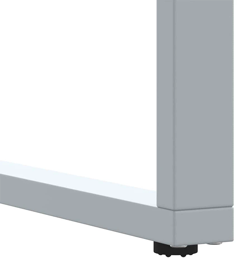 Sodo stalas Pilka 160 x 80 x 75 cm Kietos akacijos mediena