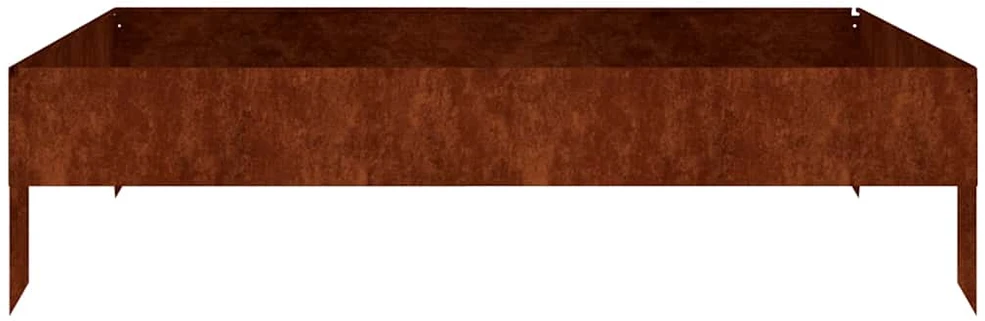 Sodo stalas, pilkas, 140x80x75cm, poliratanas ir akacija