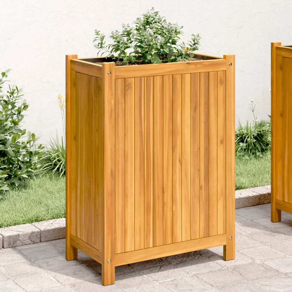 Sodo stalas, pilkos spalvos, 130x130x72cm, plienas ir stiklas