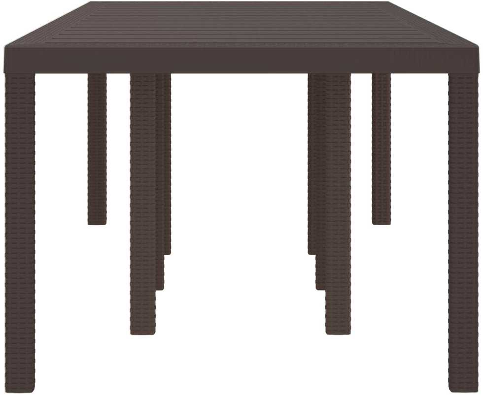 Sodo stalas Ruda 250 x 100 x 73 cm poliratanas