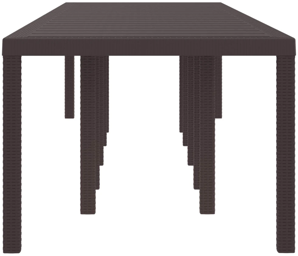 Sodo stalas Ruda 350 x 100 x 74 cm poliratanas
