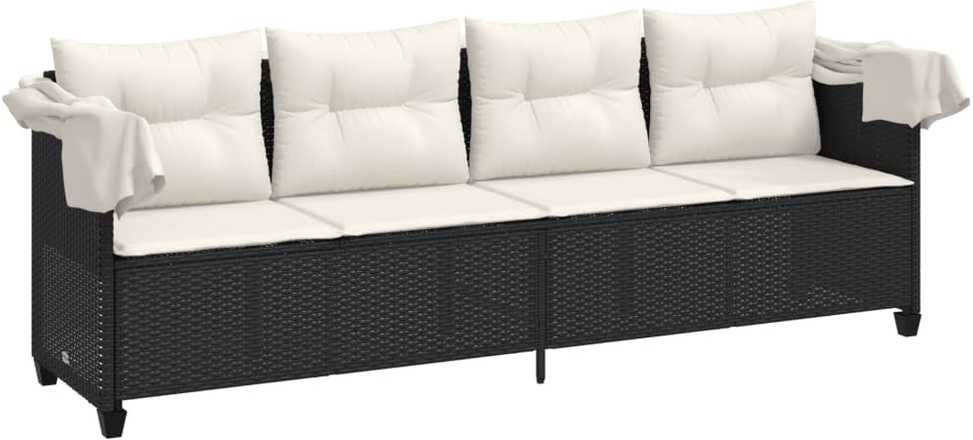 Sodo stalas Ruda 400 x 100 x 73 cm poliratanas