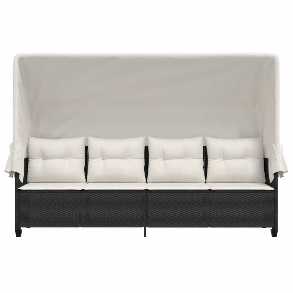 Sodo stalas Ruda 400 x 100 x 73 cm poliratanas