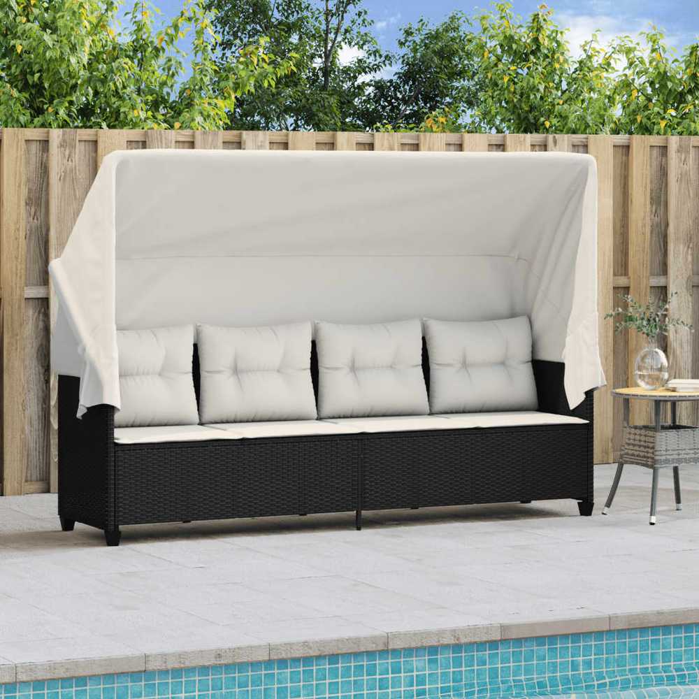 Sodo stalas Ruda 400 x 100 x 73 cm poliratanas