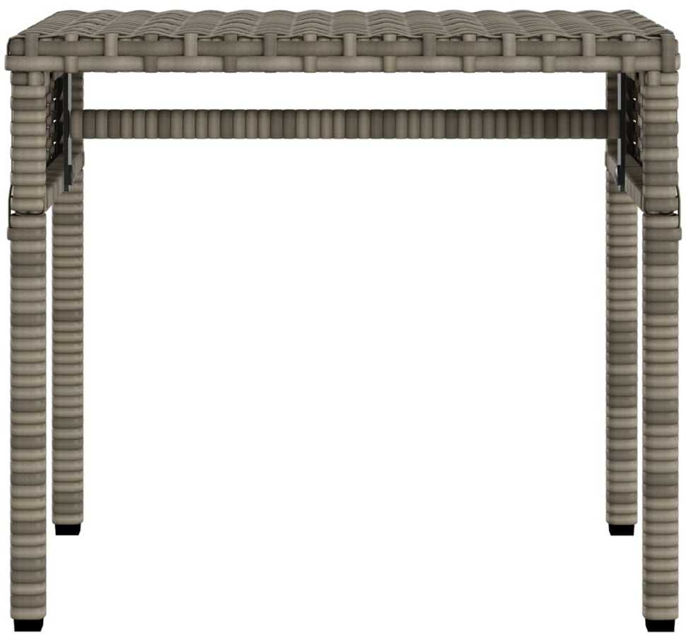 Sodo stalas Šviesiai pilka 300 x 100 x 73 cm poliratanas