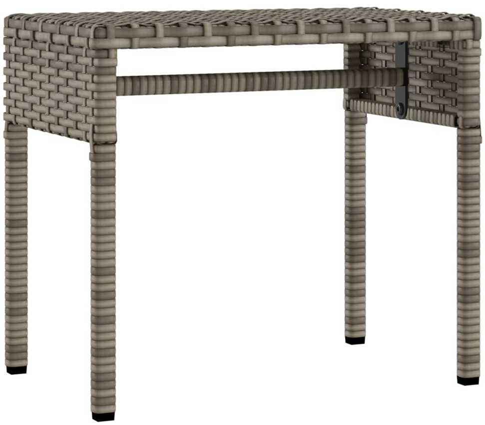 Sodo stalas Šviesiai pilka 300 x 100 x 73 cm poliratanas