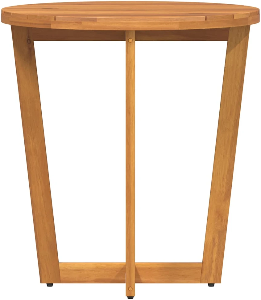 Sodo staliukas, apvalus, Ø70x75 cm, akacijos masyvas