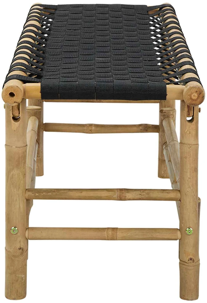 Sodo suolas 110 x 38 x 40 cm Bambukas Natūrali Stačiakampio