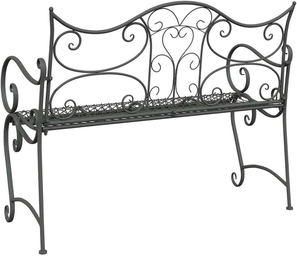 Sodo suolas 2-Vietų skaičius 114 x 56,5 x 90 cm Plienas