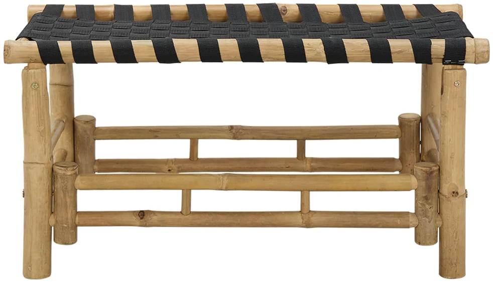Sodo suolas 80 x 38 x 40 cm Bambukas Natūrali Stačiakampio