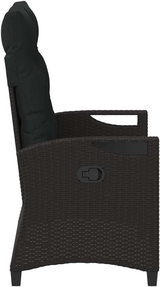 Sodo suolas Juoda 105 x 60 x 112 cm Plienas ir poliesteris