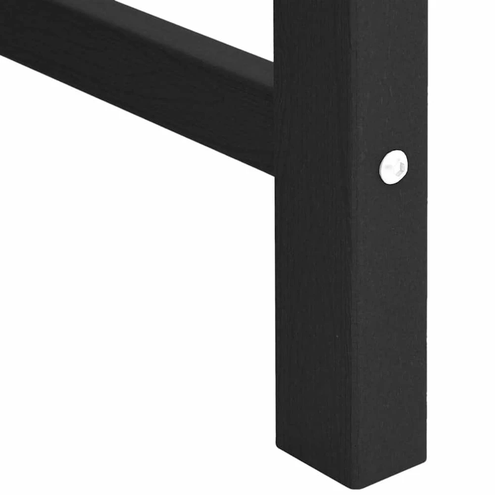 Sodo suolas Juoda 120 x 59 x 88 cm HDPE