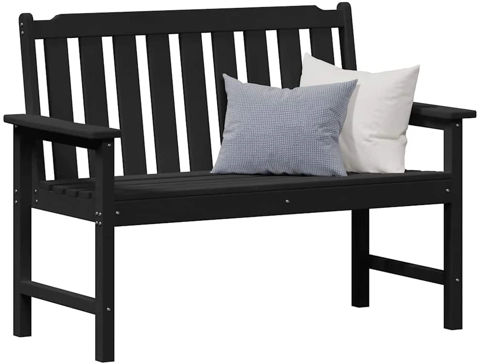 Sodo suolas Juoda 120 x 59 x 88 cm HDPE