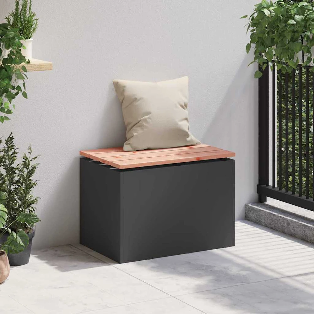 Sodo suolas Juoda 60 x 40 x 43 cm