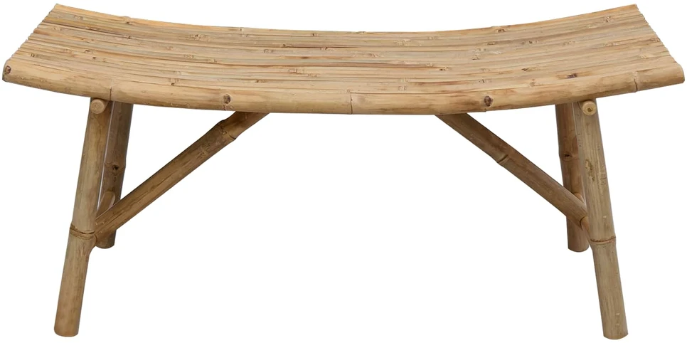 Sodo suolas 110 x 45 x 50 cm Bambukas Natūrali Stačiakampio