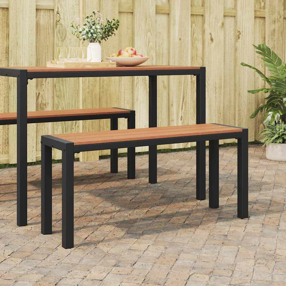Sodo suolas Ruda 100 x 28 x 45cm Plienas