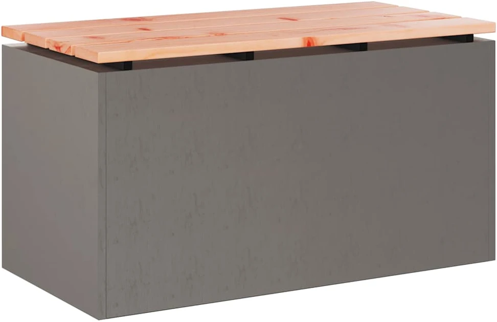 Sodo suolas 2 -Seater 80 x 40 x 43 cm Rūdijanti Stačiakampio