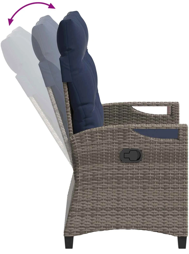 Sodo suolas su pagalve 105 x 60 x 112 cm plienas