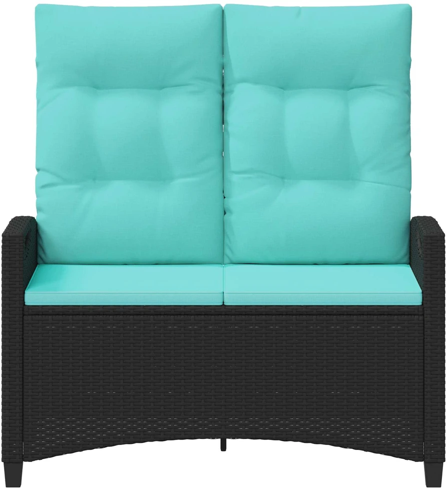 Lauko baldų komplektas Sodo suolas su pagalve 105 x 60 x 112 cm plienas