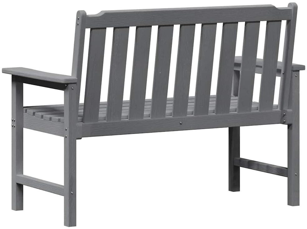 Sodo suolas Šviesiai pilka 120 x 59 x 88 cm HDPE