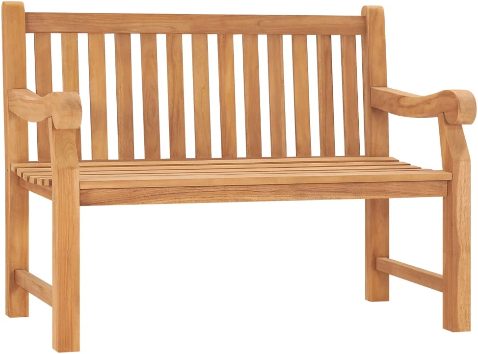 Sodo suoliukas, 114cm, tikmedžio medienos masyvas