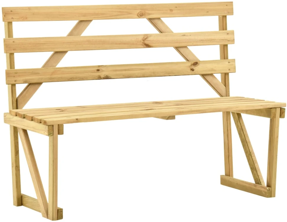 Sodo suoliukas, 120cm, impregnuota pušies mediena