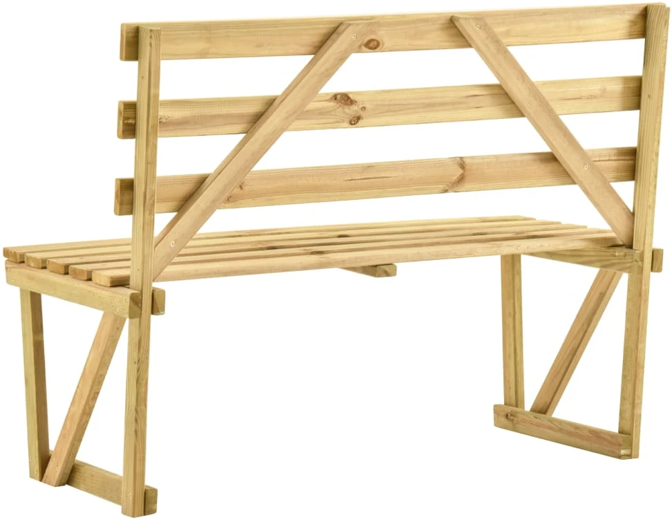 Sodo suoliukas, 120cm, impregnuota pušies mediena