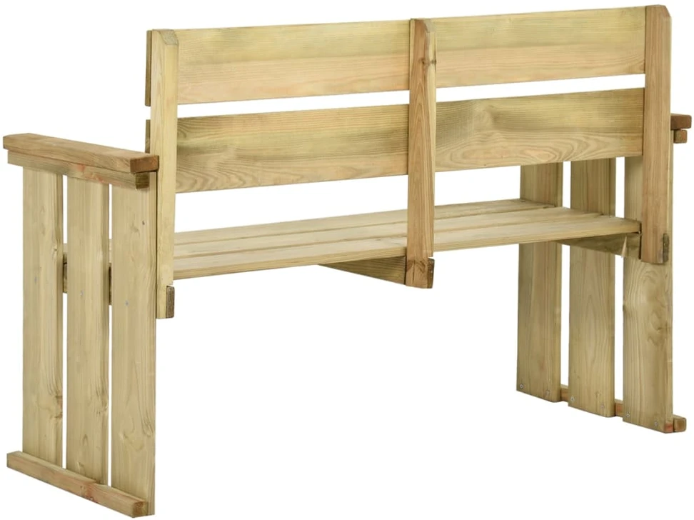 Sodo suoliukas, 121cm, impregnuota pušies mediena